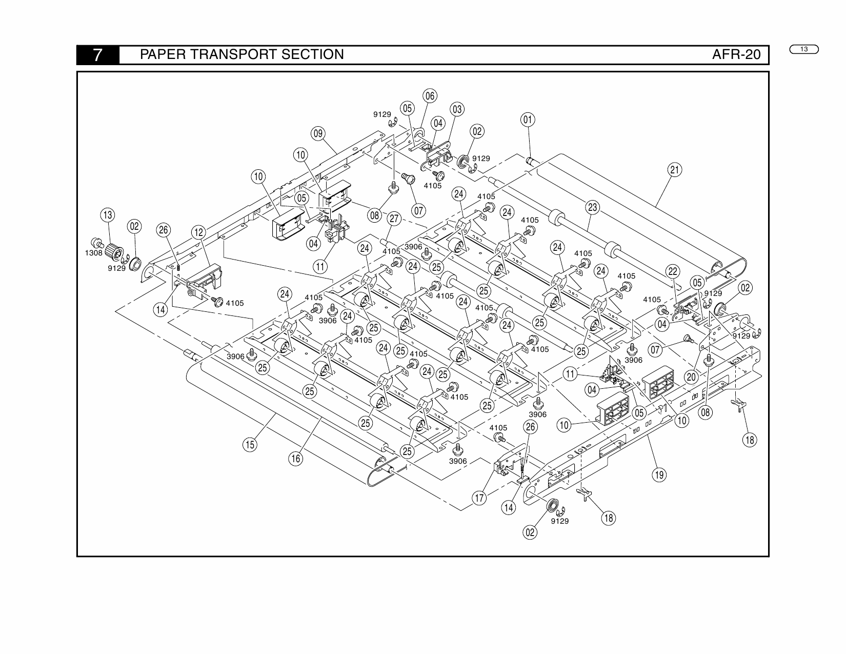 Konica-Minolta Options AFR-20 Parts Manual-3